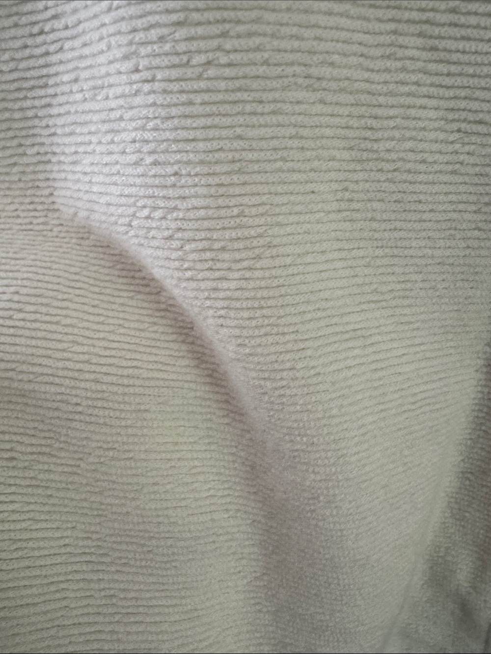 Madewell Cream Ribbed Button-Front Tank Top - Picture 6 of 7
